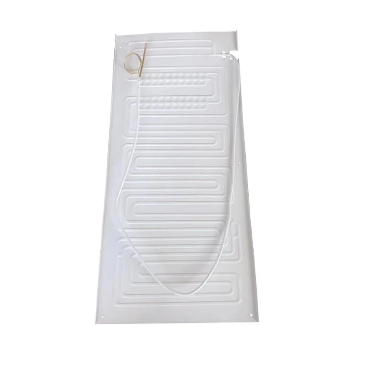 walk for liquid in pipe shape refrigerator freezer aluminum panel evaporator