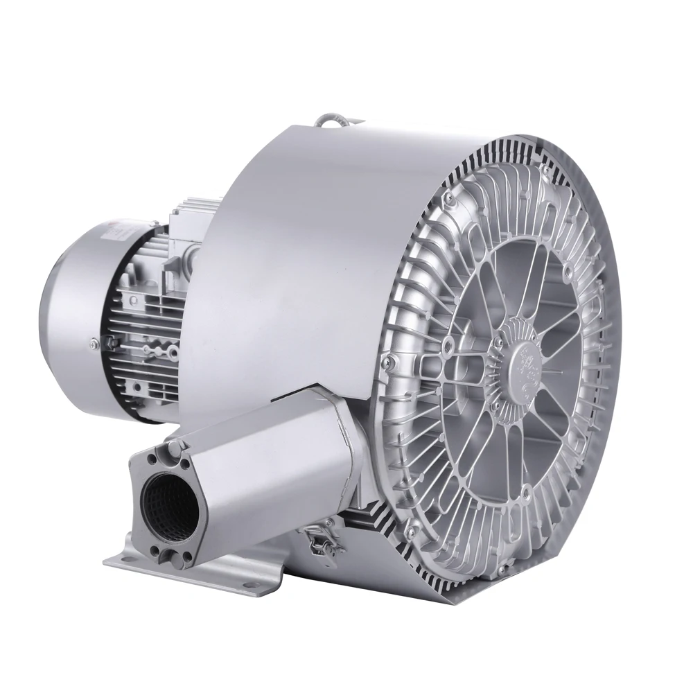 1.5KW 2.2KW 380V Turbo Air Blower Double Stage Side Channel blower 220v high pressure ring blower