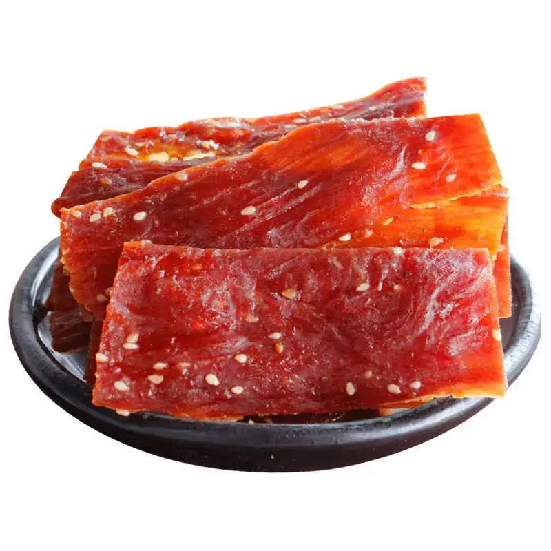 
Special hot selling delicious red chinese snacks pork dried pork jerky 
