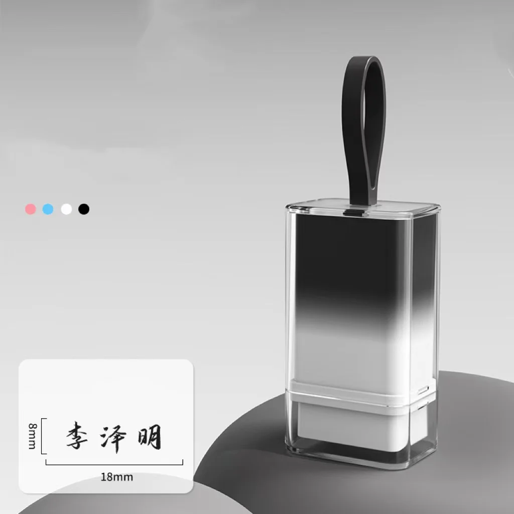 office custom plastic stamps 0513 gradient flash stamp pressure photosensitive stamp