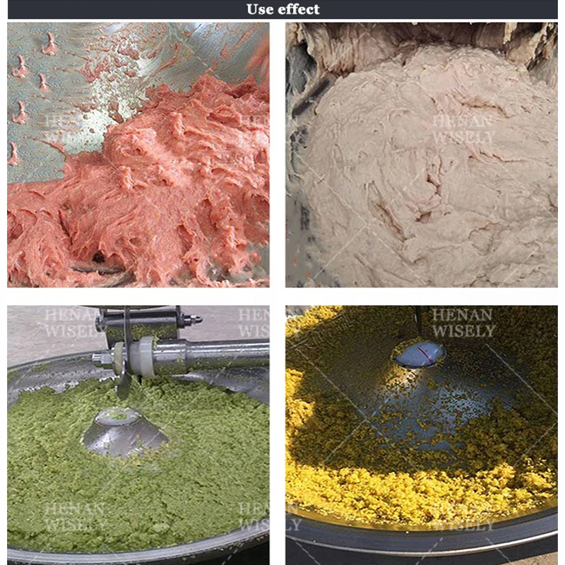 Full Automatic Meat Bowl Cutter Machine Cabbage meat peppers garlic Onions vegetables Bowl Chopper
