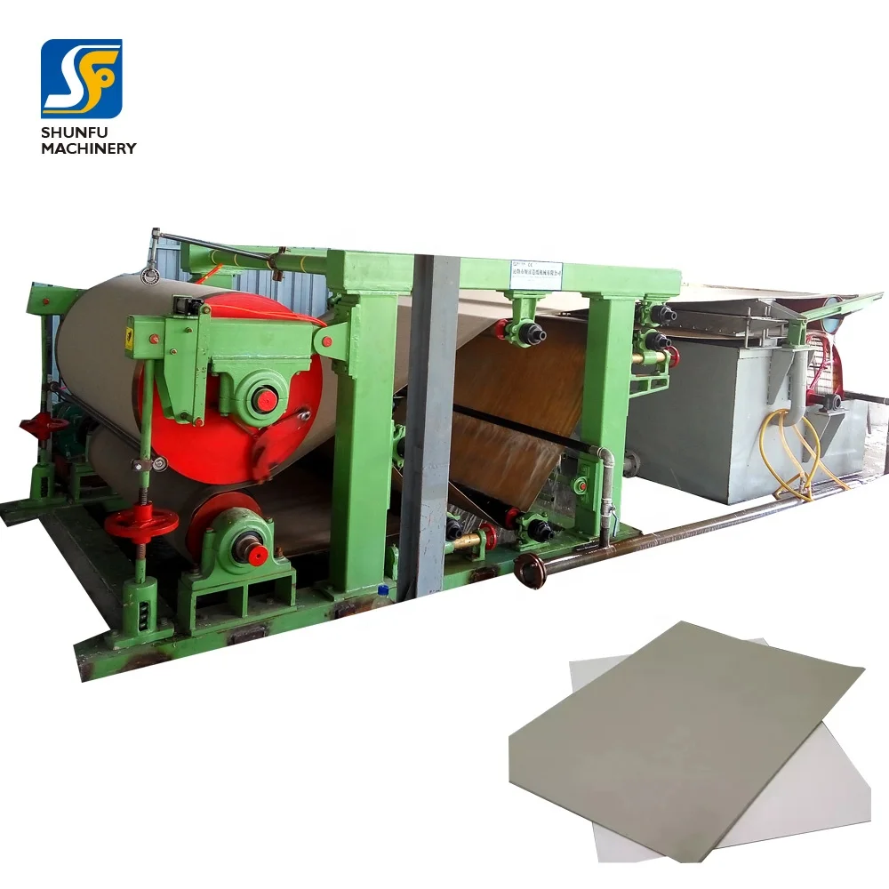 Semi-automatic cardboard corrugated making machine for cardboard box making