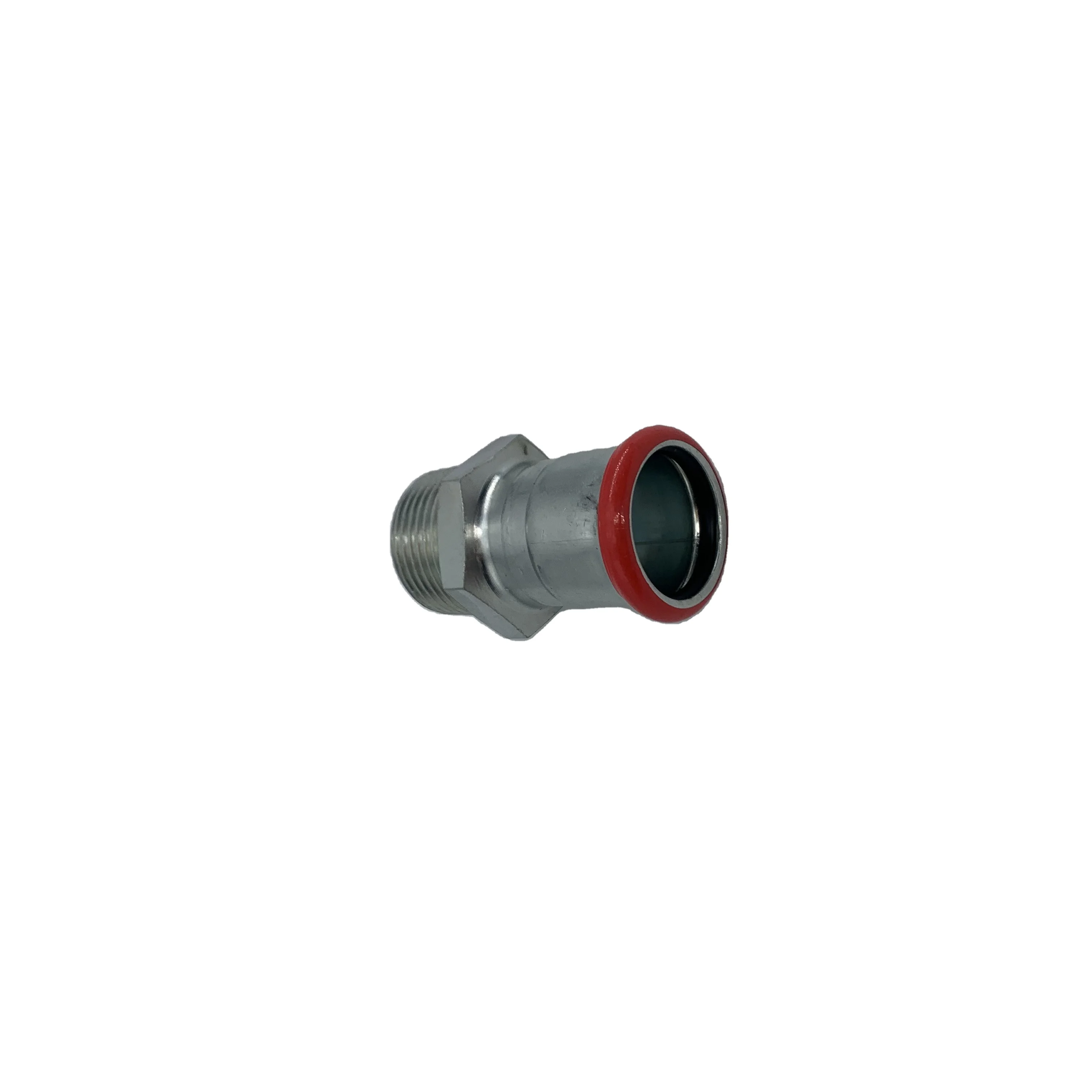 DVGW contour M Гальванизированный фитинг 90 градусов угловой углеродистый