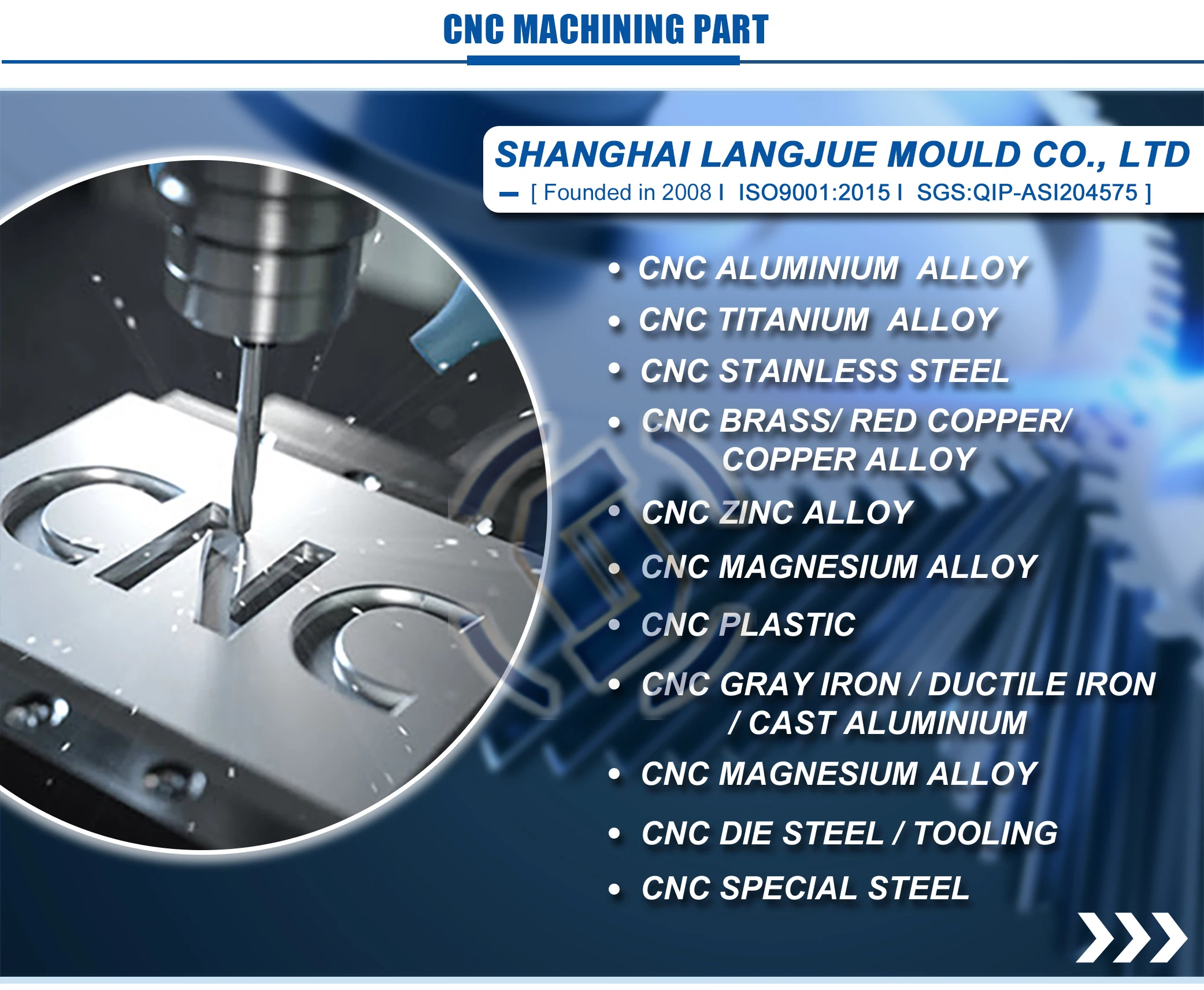 LangJue Factory Production Professional Good Price Cnc Stainless Steel Turning Parts Service Customized