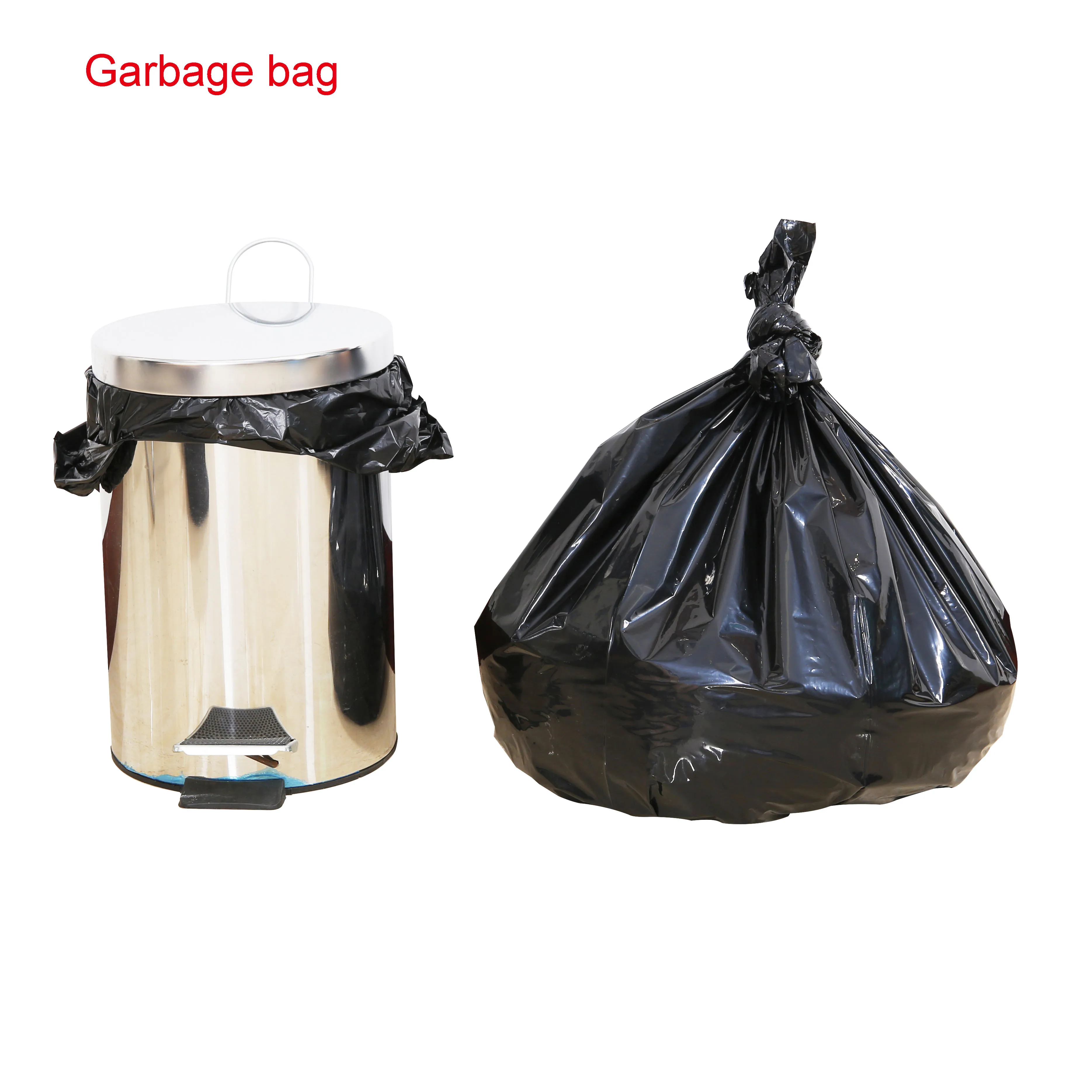 Хорошего качества бытовые пластиковые мусорные пакеты