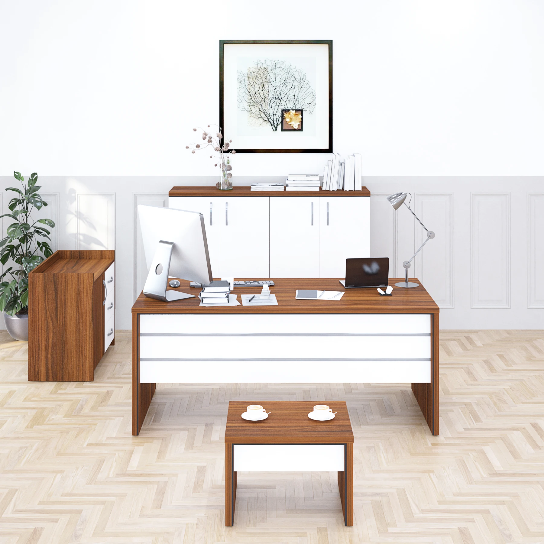 Modular Design Office Furniture Wooden Manager Director Table Executive Office Desk