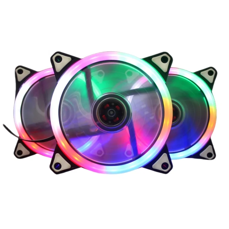 Server Cooling Radiator Cooler Led 12v 120mm Rgb Pc Computer Case Fan