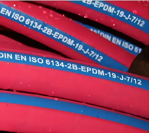 Wire Braided Steam Hose DIN EN ISO6134-2B-EPDM-19-J-7/12