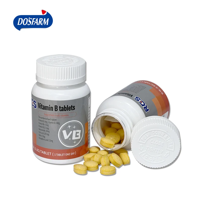 OEM ODM Vitamin B tablets Supplement Multi Vitamins Quality Supplement Manufacturing
