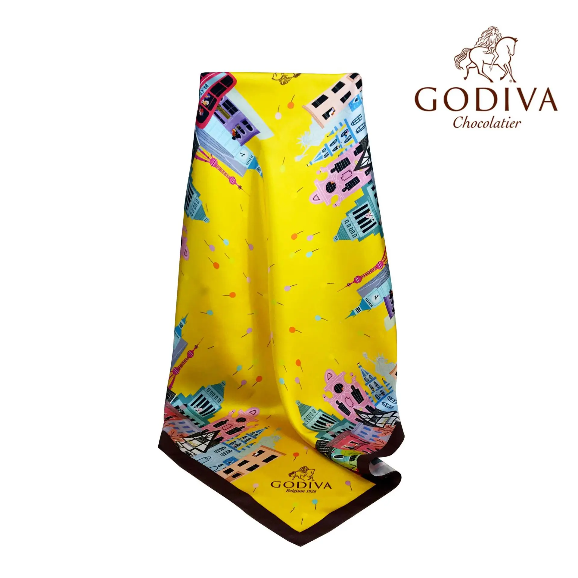 100 чистый Шелковый Атласный головной шарф на заказ