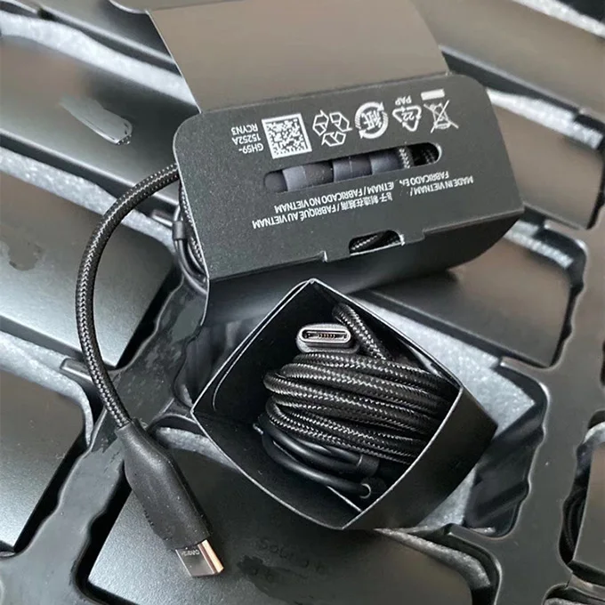 Шумоподавляющие наушники типа C USB для Samsung Galaxy note 10 S20 S22 проводные наушники-вкладыши с микрофоном и регулировкой
