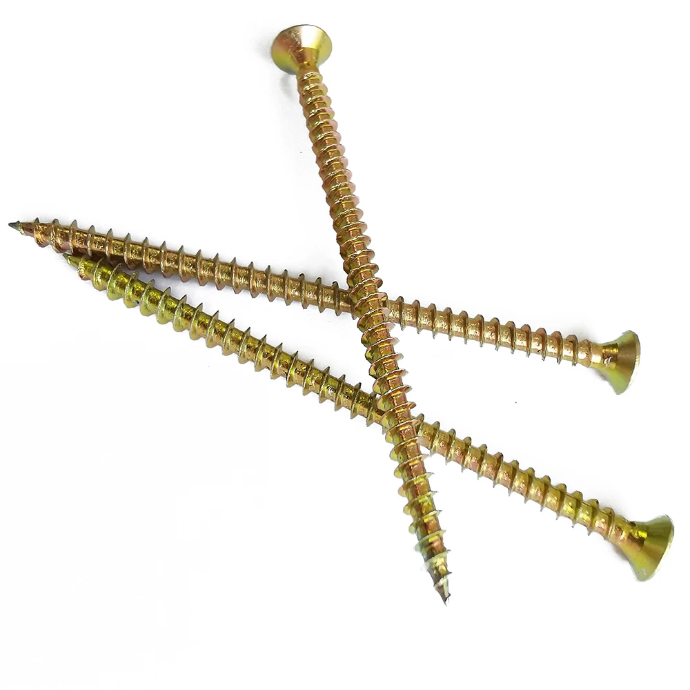 accept customization chipboard screws zinc plated