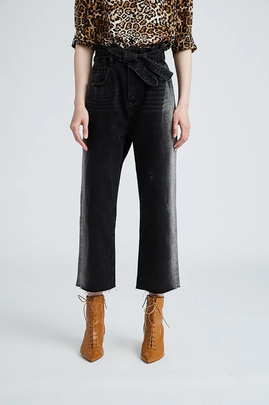 
4 Seasons High Quality Casual Loose Boyfriend Baggy Jeans Hombr For Women 