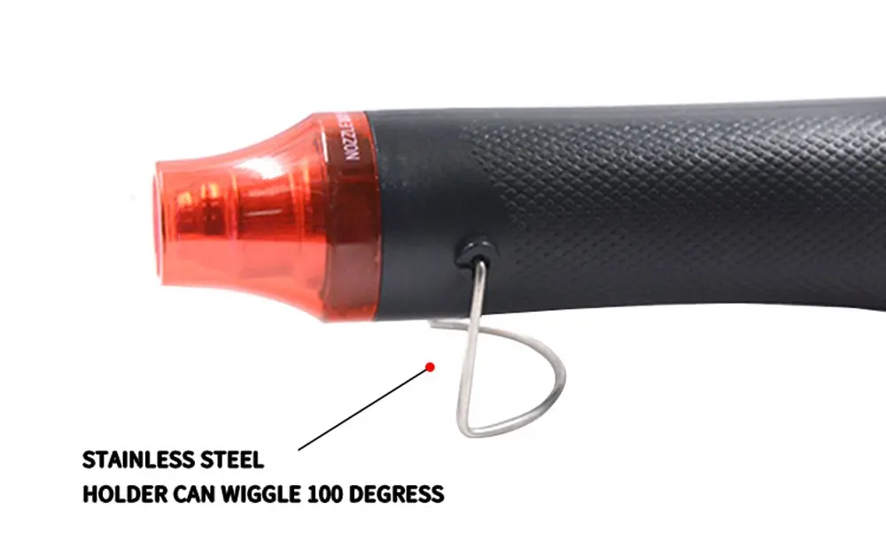 Factory wholesale 2M cable corded hot air gun Quick fuse electric hot air gun