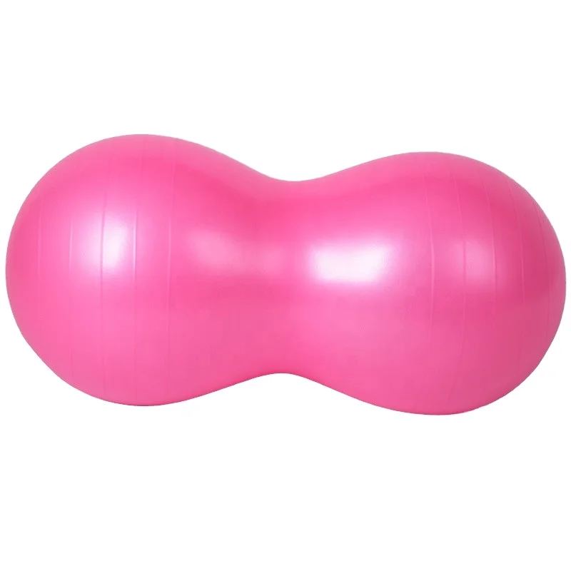Custom oval gym peanut yoga ball