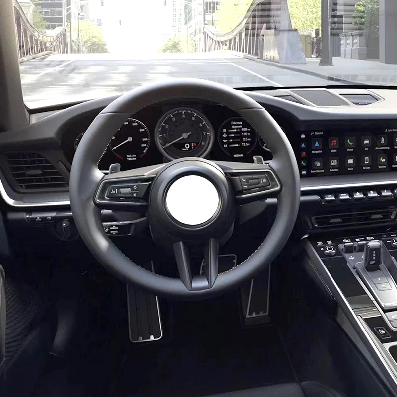 Полностью кожаный руль для Porsche-Mancan-Panamera-Cayenne 911 997 718