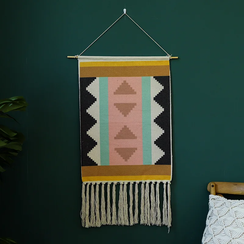 New 2022 hot new products china home decor wholesale bedroom living room woven tapestry art life custom woven tapestry