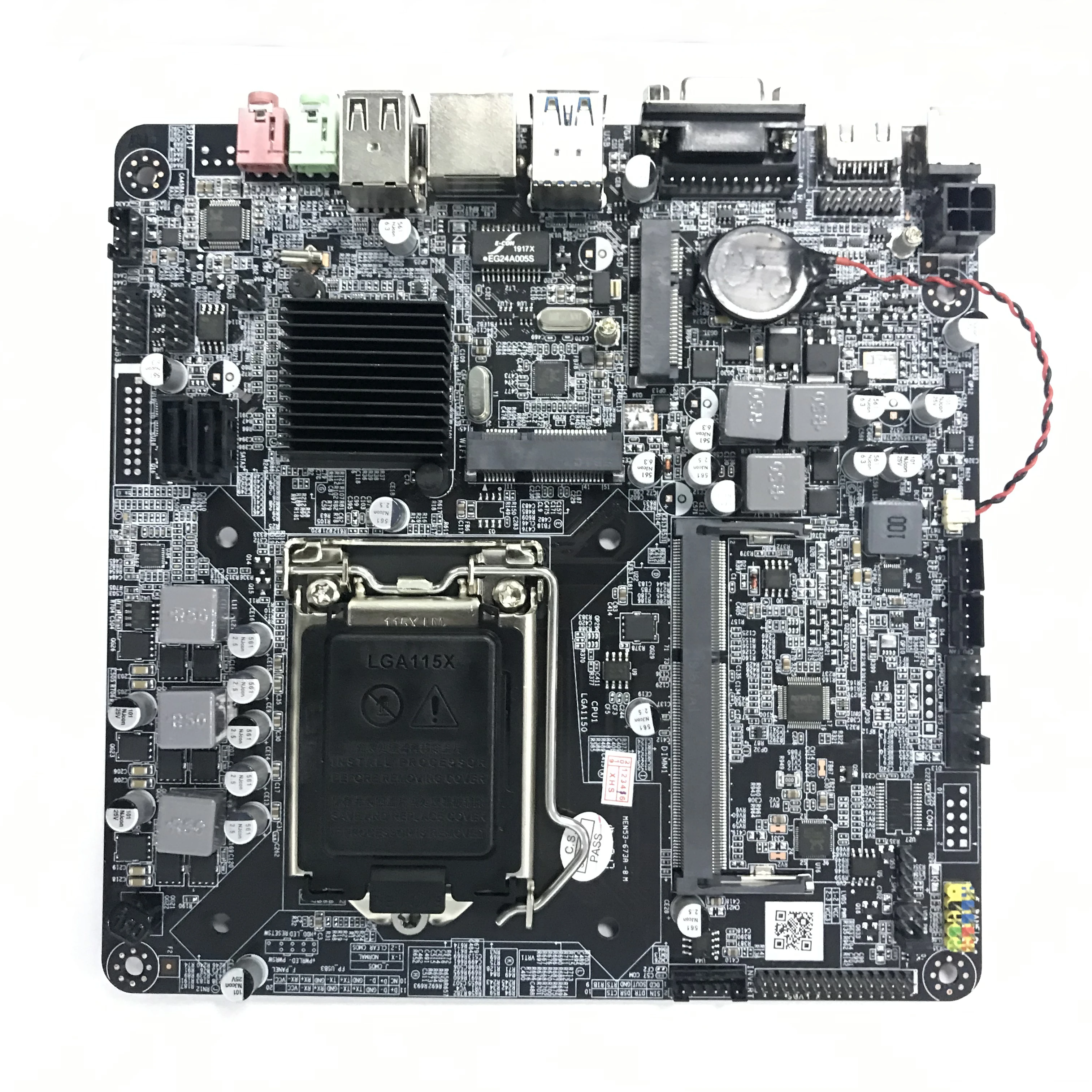  Мини-ПК ITX INTEL материнская плата H81-M3N lga1150 с 12V DC