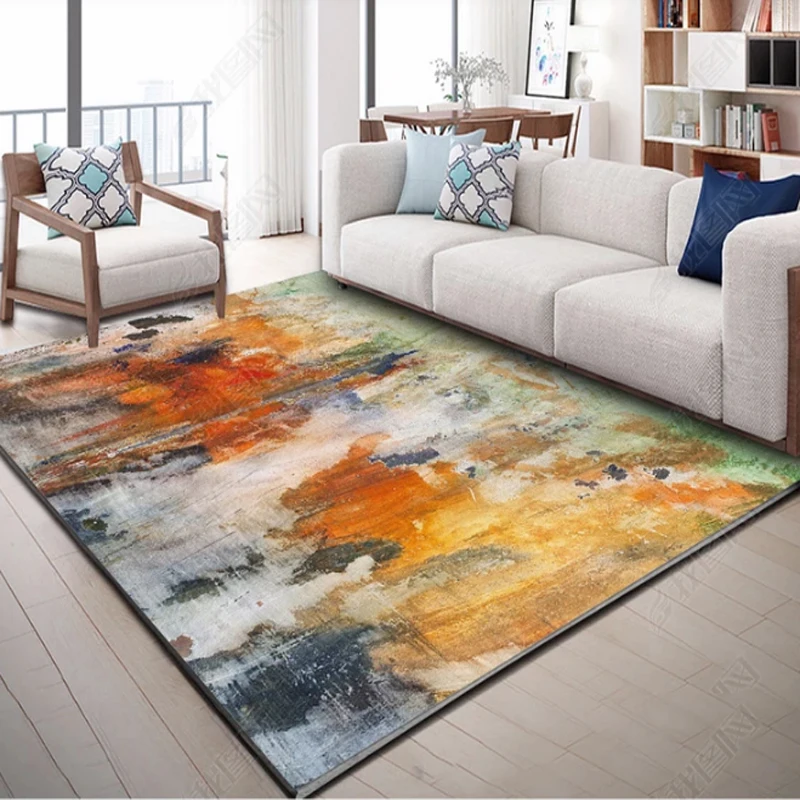 High Quality Art 3D Floor Carpet for Living Room 120*160cm