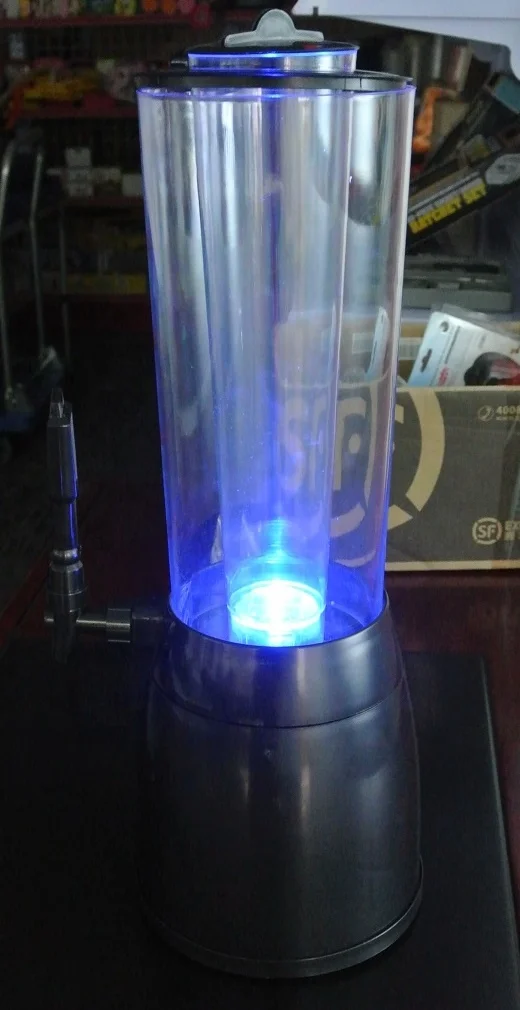 2.5L Beer Tower With Light  Wine Beer Dispenser