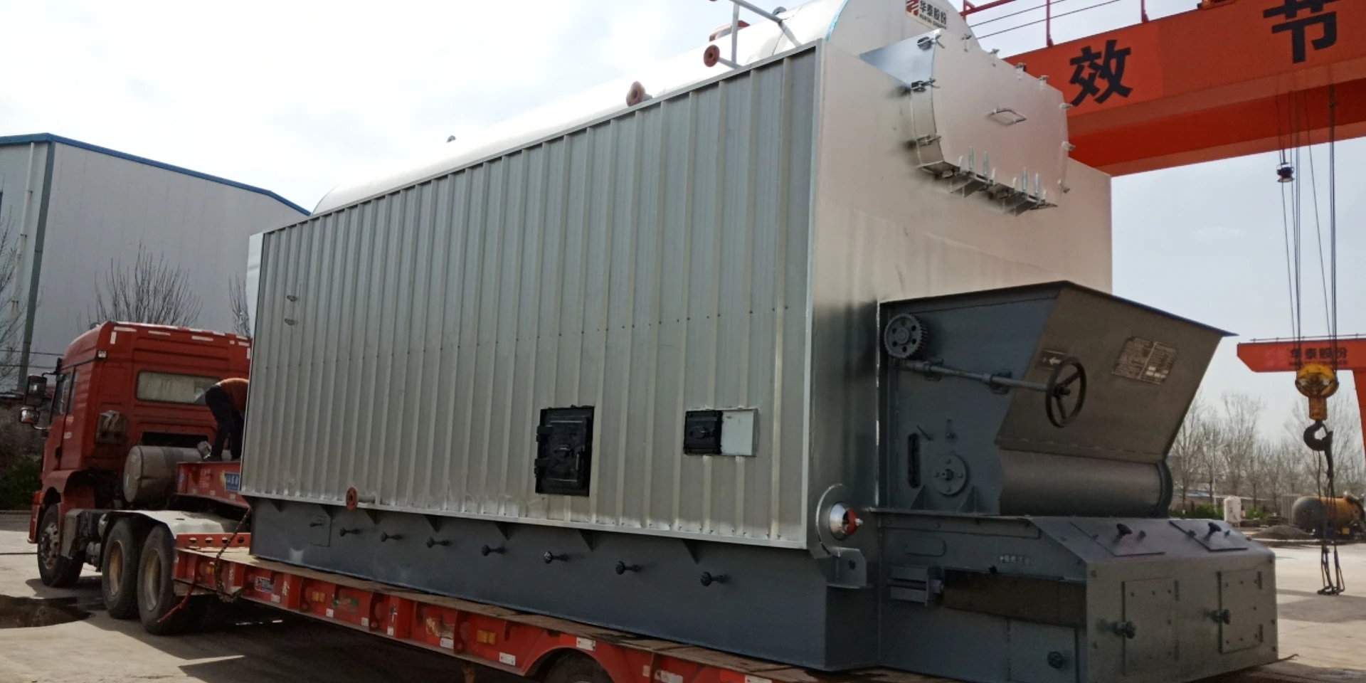 Automatic Feeding Biomass Bamboo Chip Rice Peddy Husk Waste Jute Palm Fruit fired Steam Boiler 1000 kgh 5000 kghr