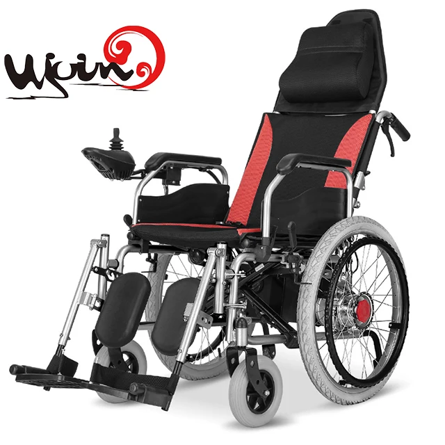Luxury electric wheelchair handicapped electric wheelchair for elderly