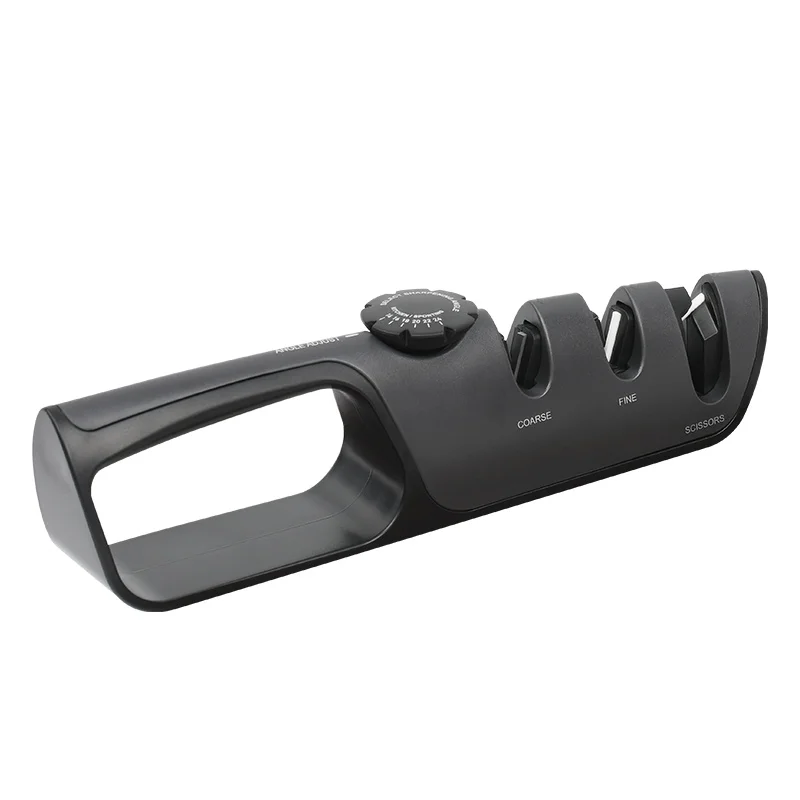 Hot sale adjustable angle small portable knife sharpener for kitchen