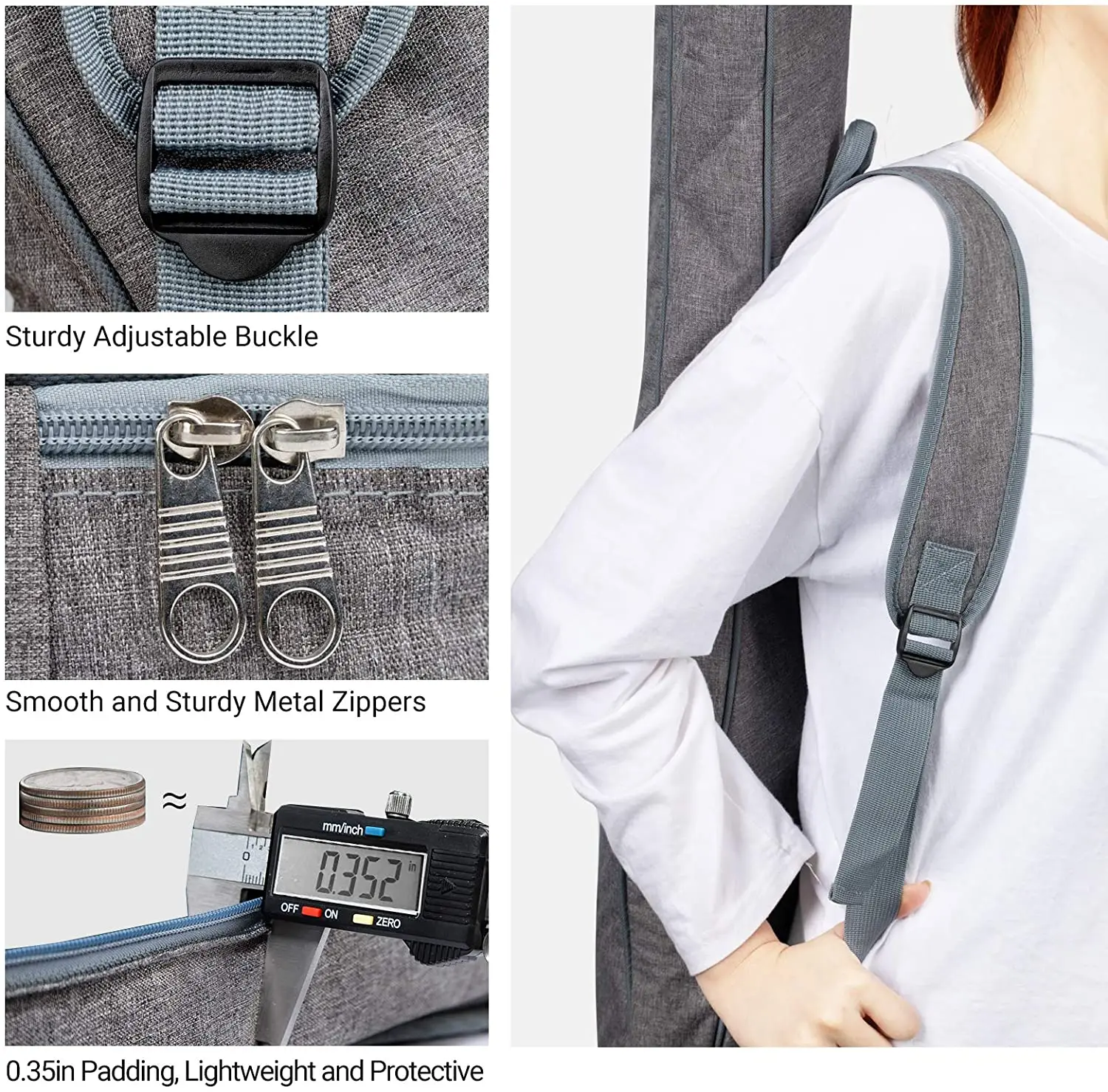 FREE SAMPLE Padded Electric Guitar Gig Bag Case