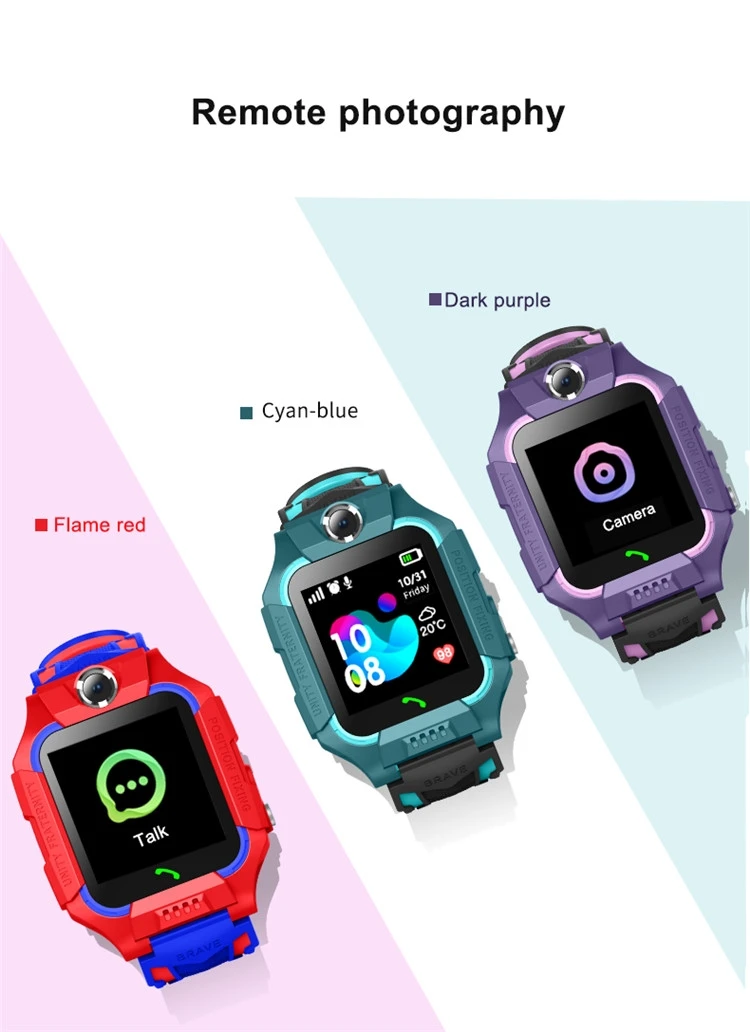 Best Seller 2022 Kid Smart Watch for Kids Cheap Price 2G Child Anti-Lost SOS Call GSM LBS Location Q19 Kids Smart Watch
