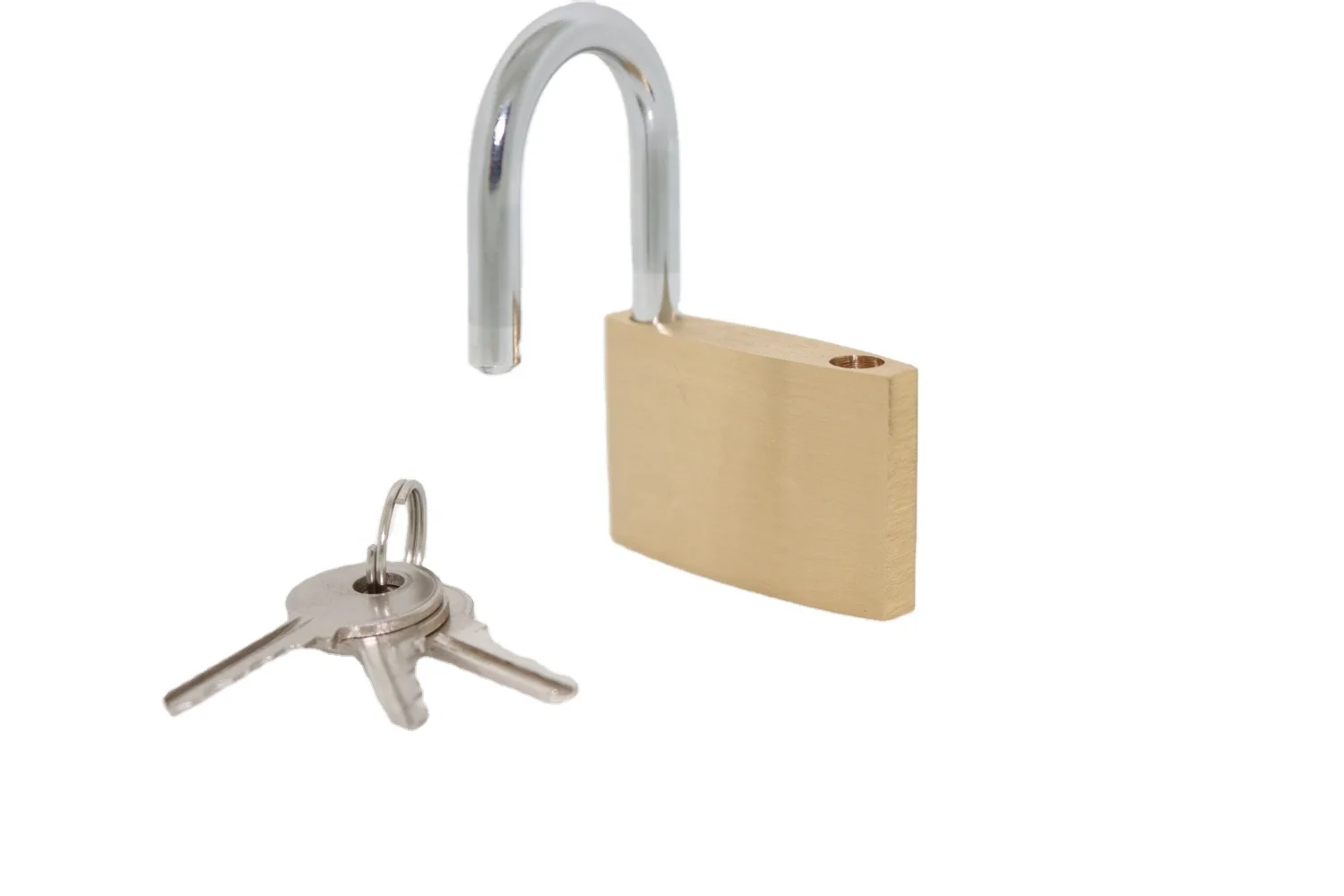 China hot sale thin type lock high security master key brass padlock