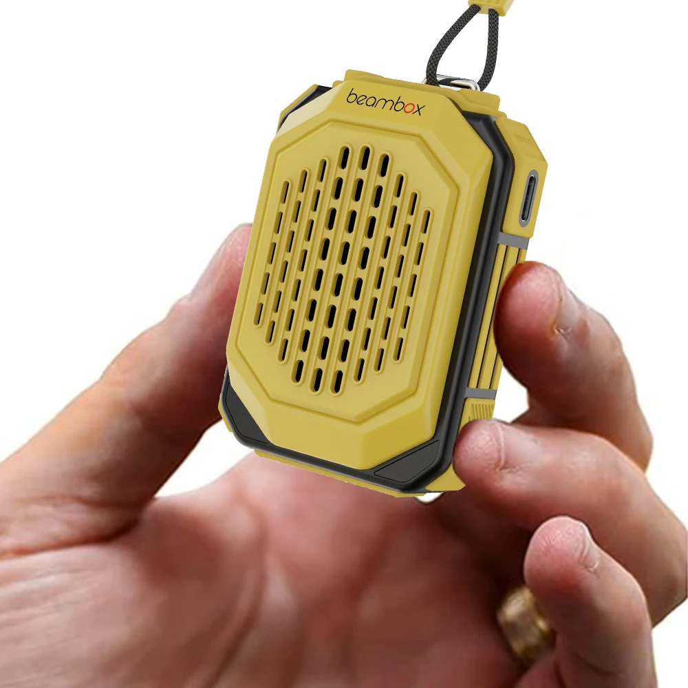 2024 AMZ Best Seller Portable Wireless Bluetooth Speaker Wearable Hand-Free Phone Call Speaker for Running Cycling Clamping