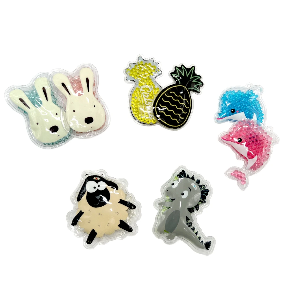 Custom Reusable Magic Click Heat Packs metal disc Hot Pad Magic Cute gel hand warmers