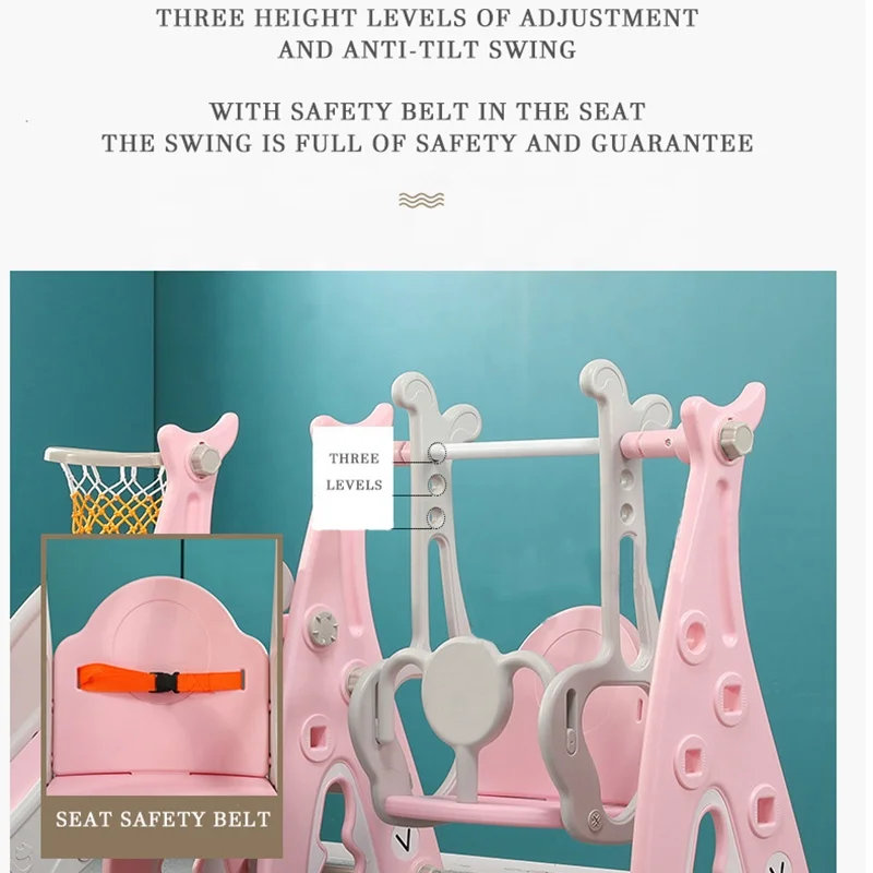 Набор шаров для горки и качели, Оборудование Для крытой игровой площадки, комбинированное пластиковое детское садовое оборудование для детей, пластиковая горка