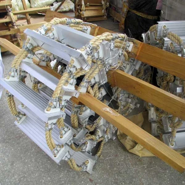 Ship Marine Aluminum Pilot Ladder for Sale/ Rope Ladder for Sale