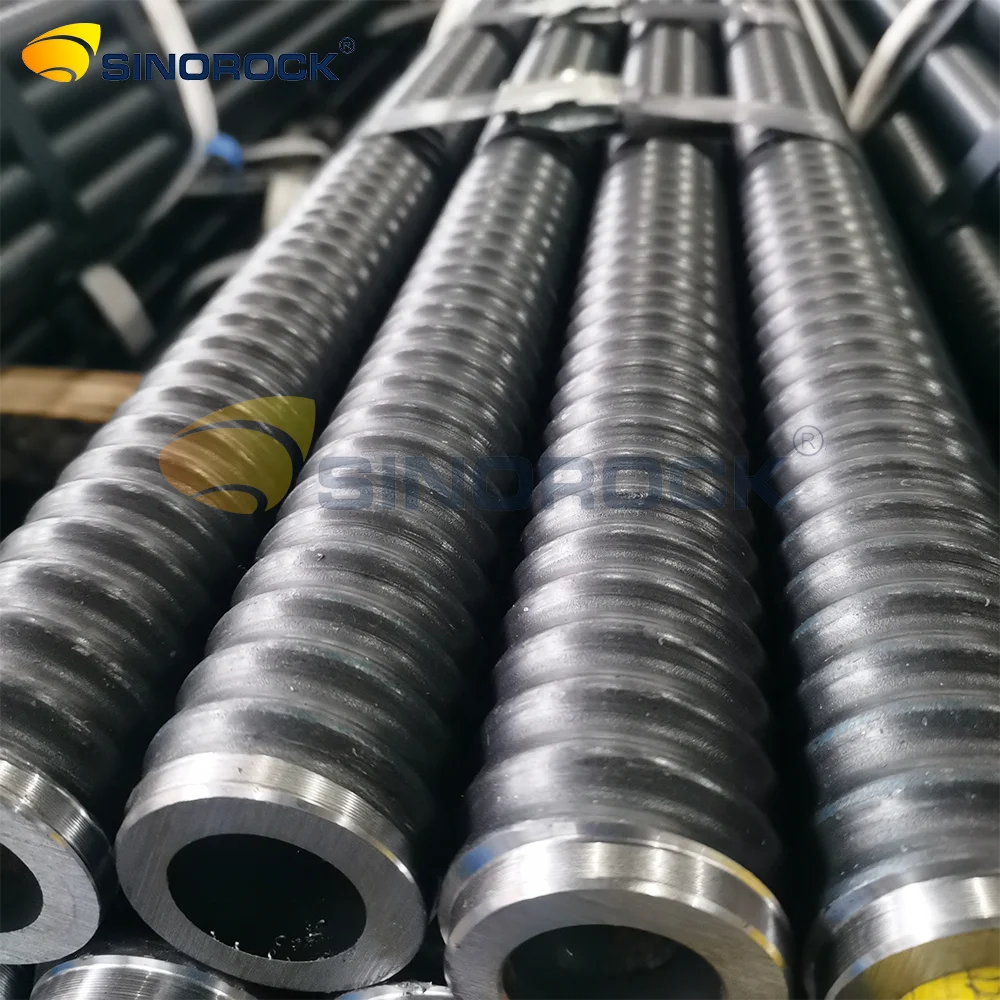 High property SDA rock drilling steel hollow anchor bar self-drilling bolt