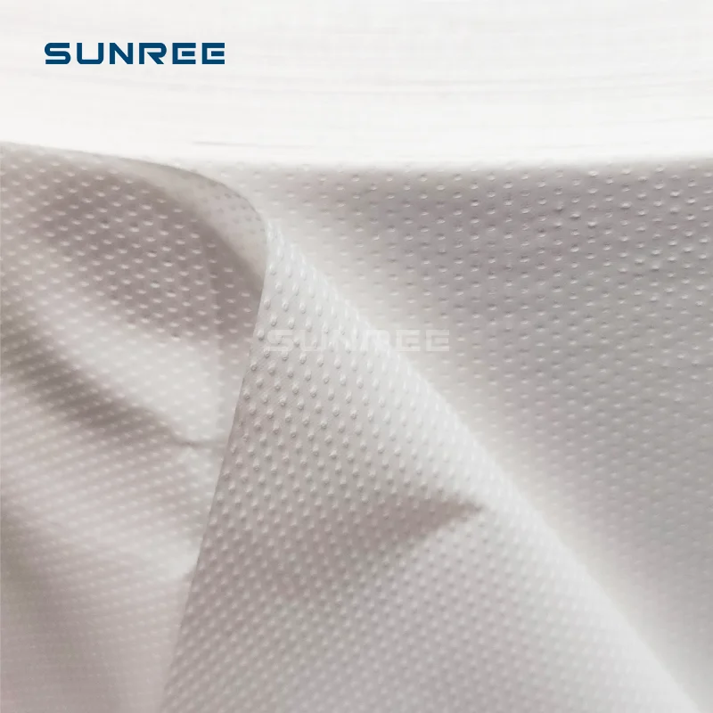 Embossed Pe Film Embossed Breathable Waterproof White Casting Polyethylene Pe Film For Sanitary Napkin Diaper