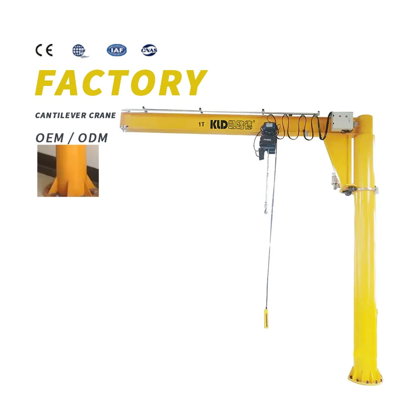 5 ton wheeled jib crane