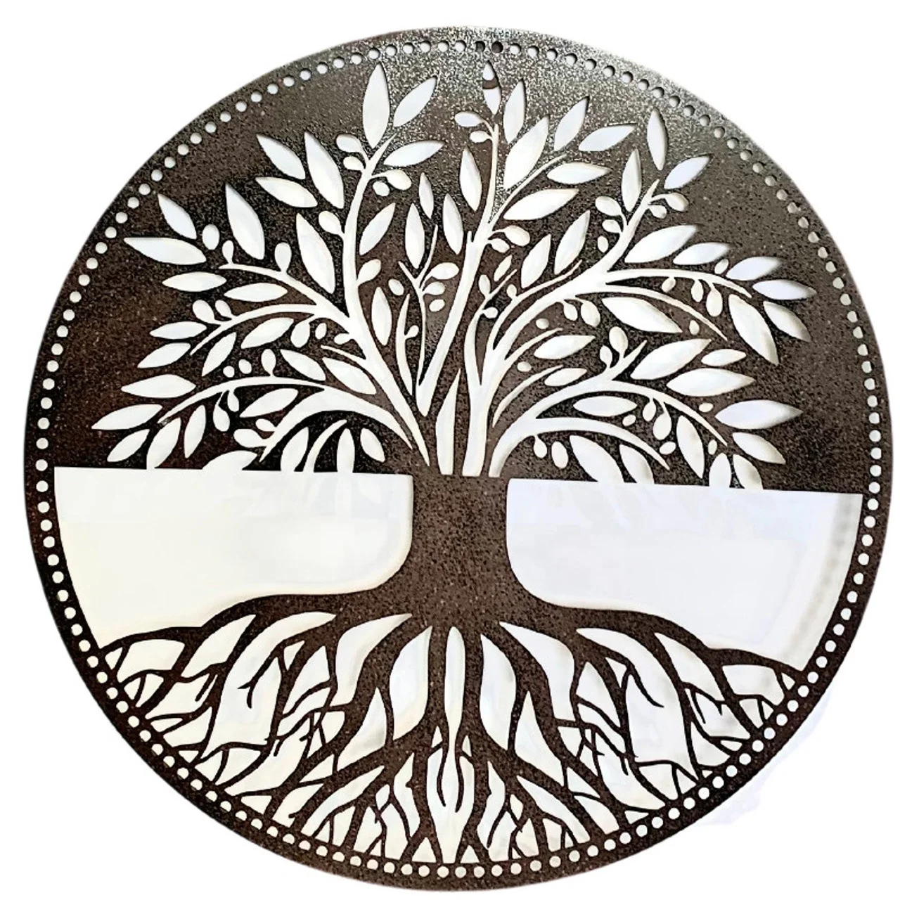 Modern Art Cut Metal Wall Hanging Decorative Tree of Life Wall Art Decor corten Steel Crafts