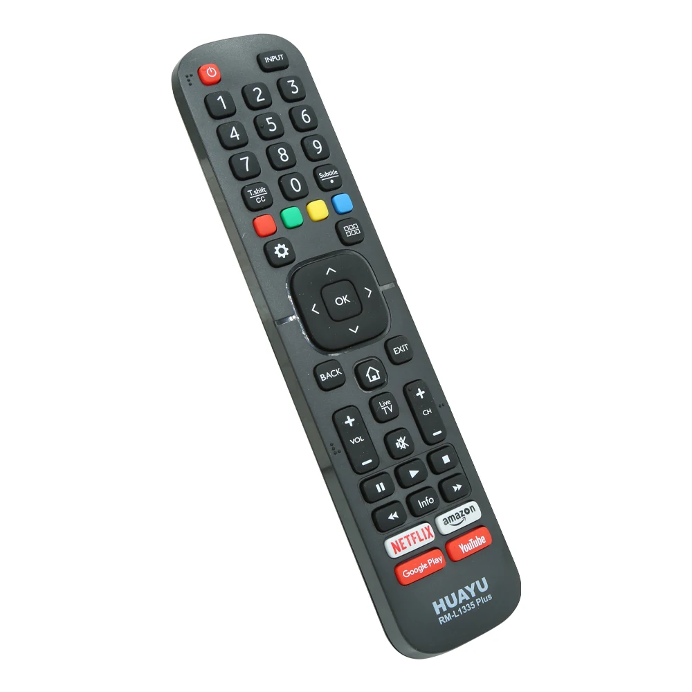 HUAYU wholesale tv remote control use for all hisense smart led lcd 43 49 inch tv remote control