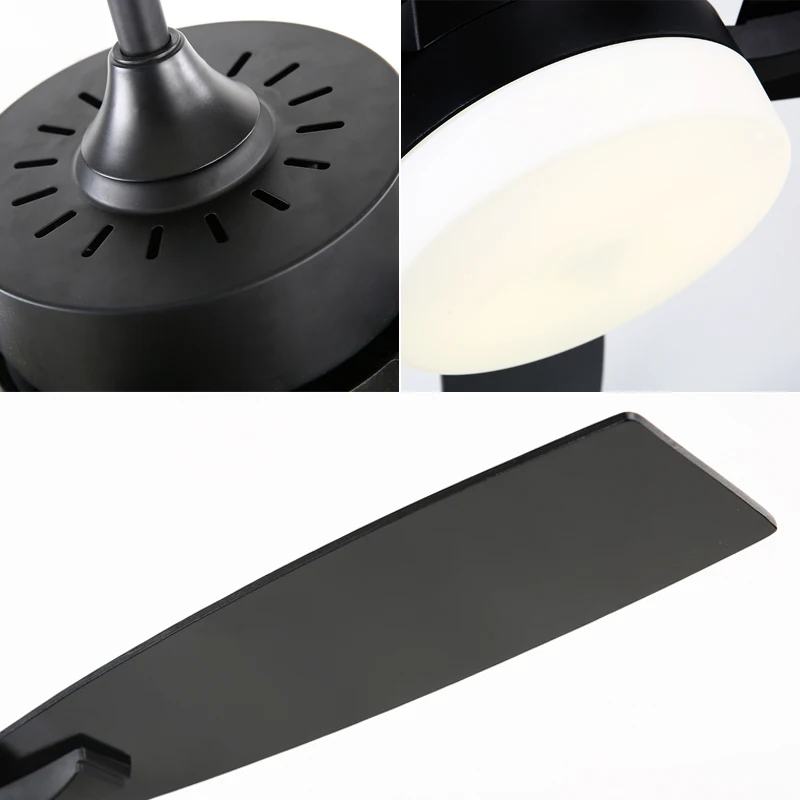 Air ventilation led ceiling fan replacement lamp for wooden blade loft style home ceiling fans wood