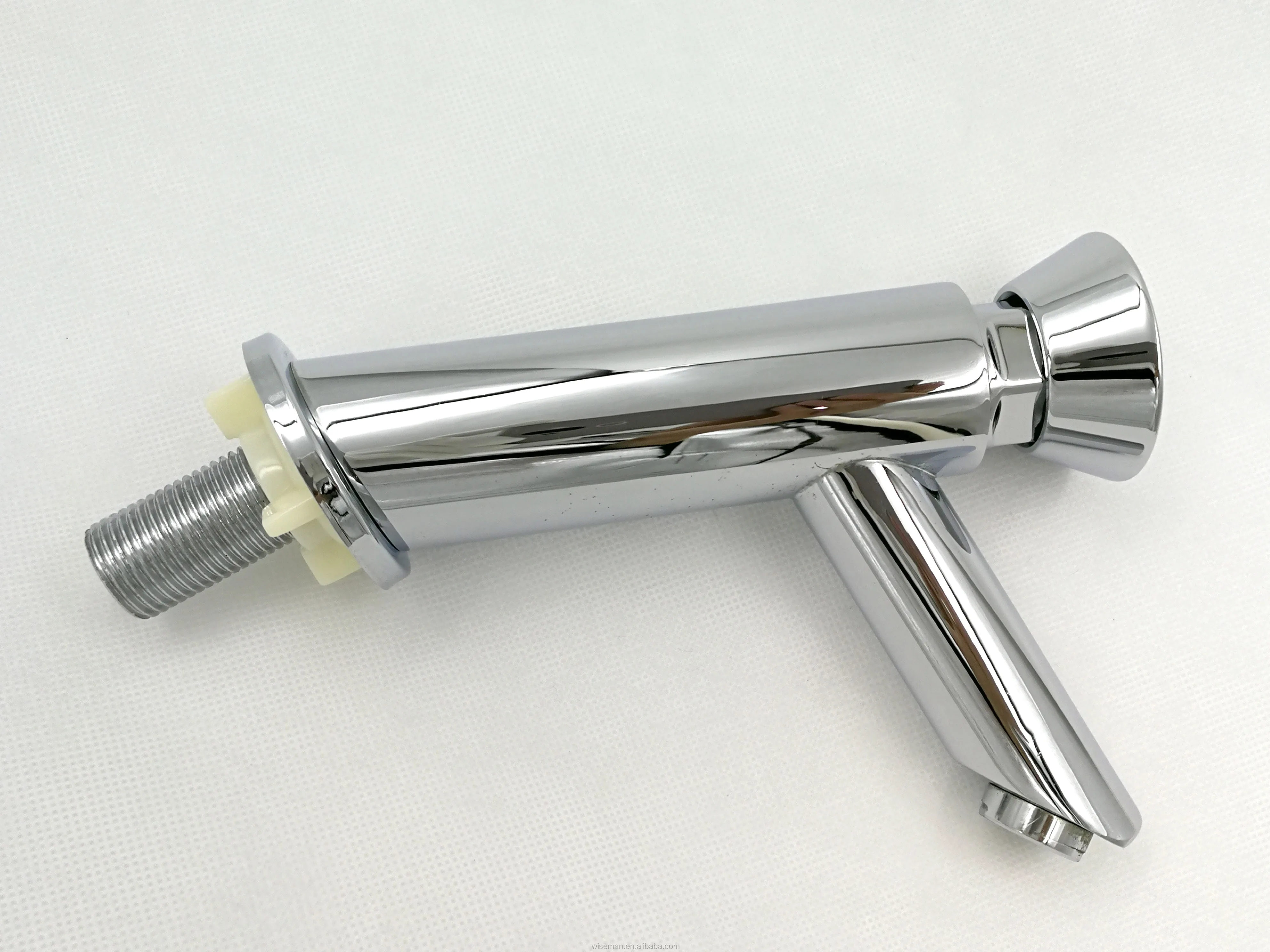 Full Brass Deck Mounted Water Saving Automatic Shut off Time Delay Faucet for Wash Basin