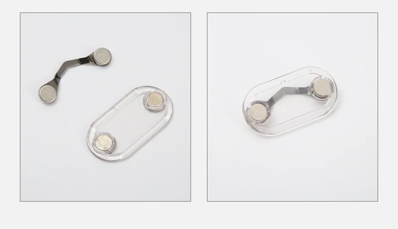Multifunction Clip Magnetic Eyeglass Holder Earphone Badge Holder Sunglasses Glass Holder