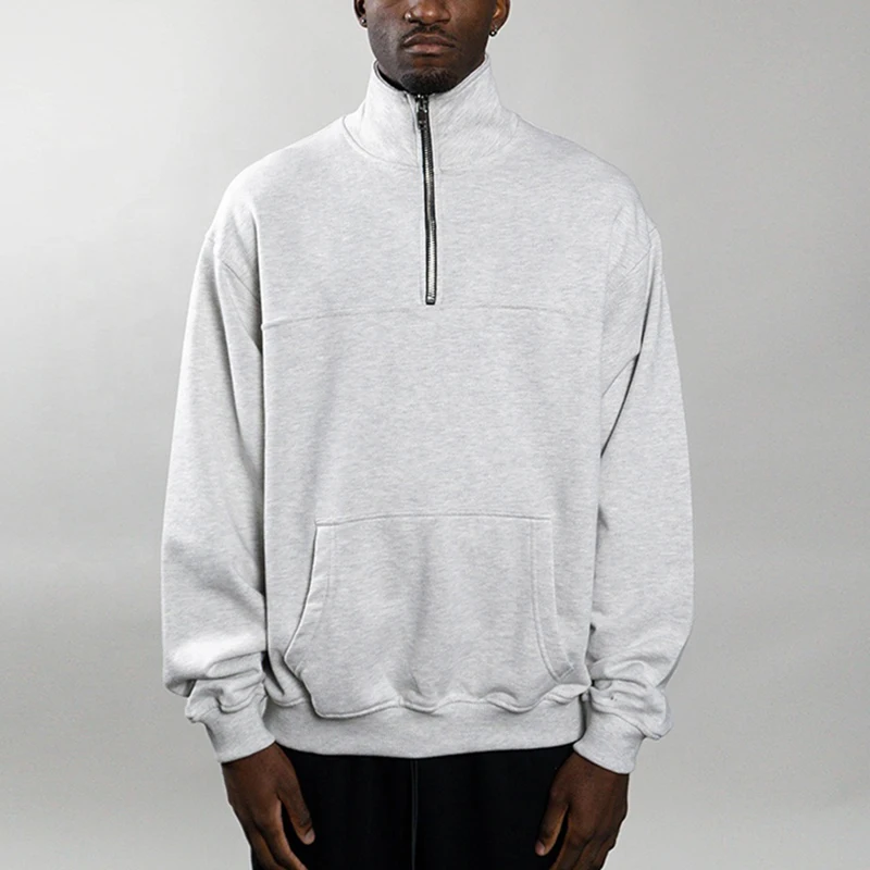 zip up hoodies Casual Sweatshirt Pullover Polyester Cotton Men Sports Hoodie Gym Workout Plain Embroidered Or Printed Logo