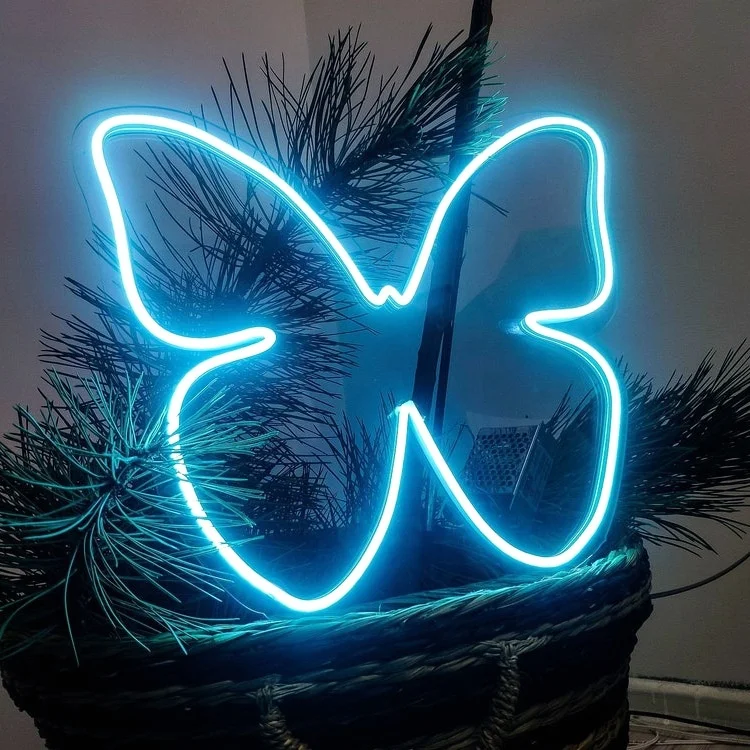 Cosun check cashing neon sign led sign open led butterfly sign