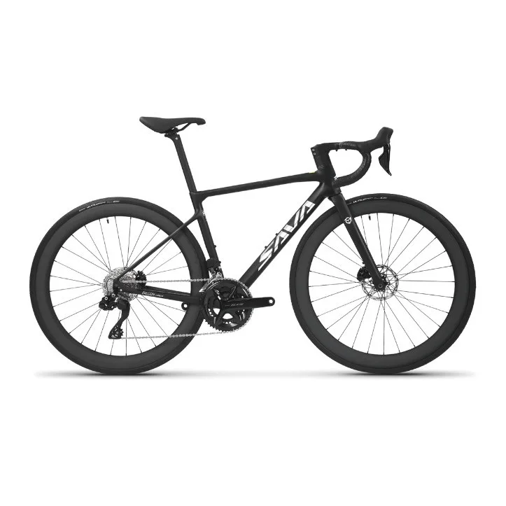 SAVA Factory Wholesale in STOCK 24 Speed Road Bicycle Carbon Road Fiber Bike for Adults