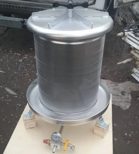 Цветной и стильный индивидуальный пресс для фруктов из нержавеющей стали Sus 304, 40 л