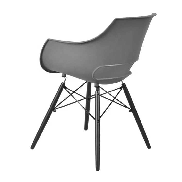 Supplier Wholesale Factory Price Furniture Armchair Restaurant Plastic Dining Chair