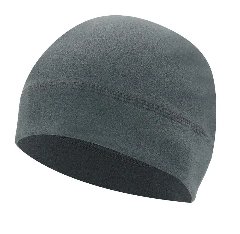 Outdoor rocking fleece windproof warm headgear cycling running capscustom blank logo sports cycling cap