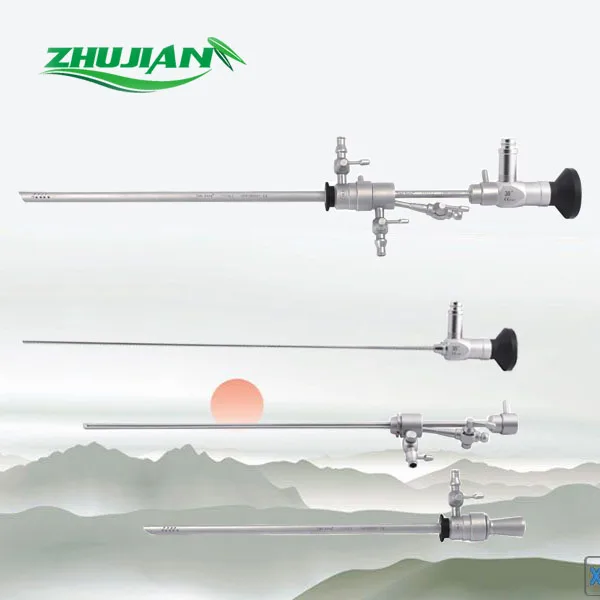 High quality hysteroscopy set 30 degree 4mm endoscopy gynecology set for surgical hysteroscopy instruments for operation set