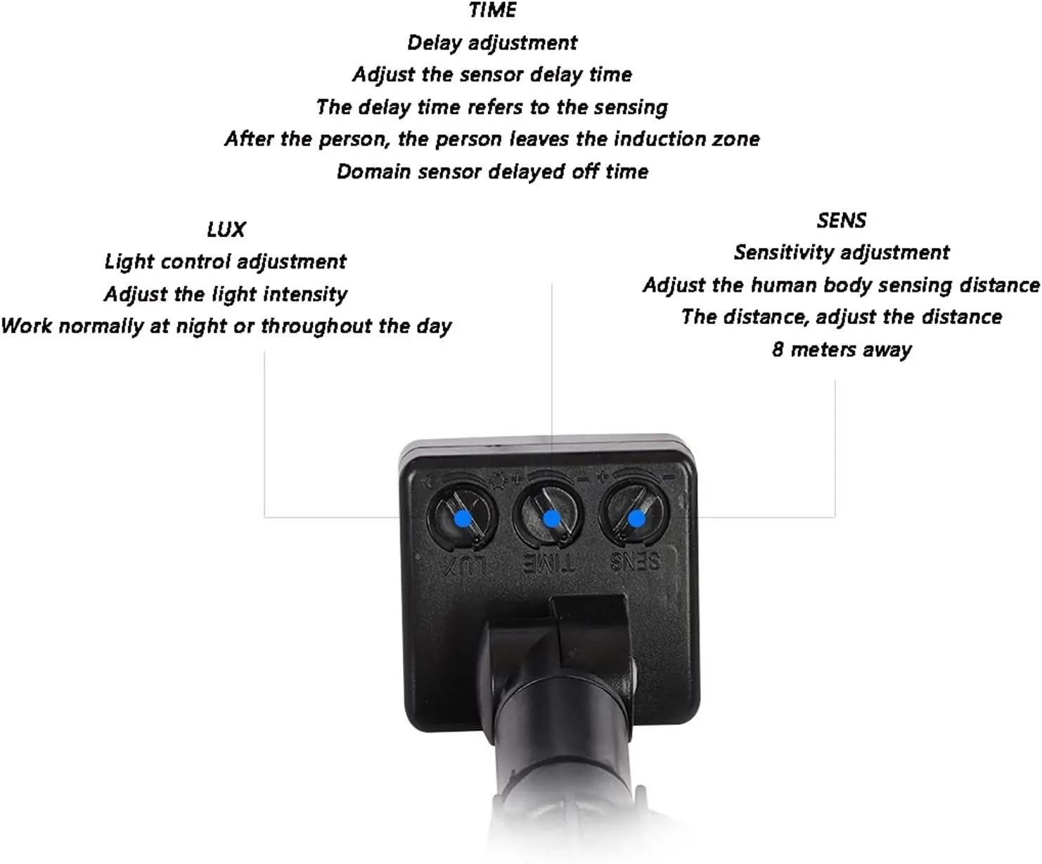 Outdoor Sensor Light Outdoor Motion Sensor 10W 30W 50W 100W security Lights fixtures White LED Lamp Beads 700-7000LM